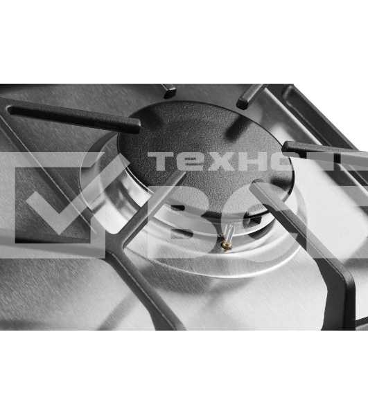 Встраиваемые газовые панели Kuppersberg FS 73 X, 4 конфорки, нерж. сталь