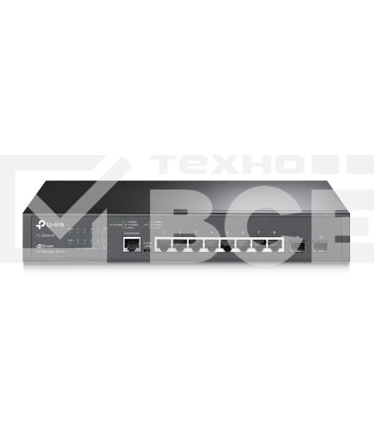 Коммутатор TP-LINK TL-SG3210 8PORT 1000M 2 SFP