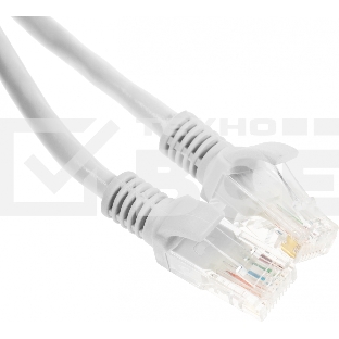 Патч-корд Premier PP6U-5M 10000Гбит/с UTP 4 пары cat.6 CCA molded 5м серый RJ-45 (m)-RJ-45 (m)