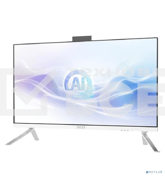Моноблок MSI Modern AM273Q AI 1UM-047XRU 27' WQHD Core Ultra 5 125U (1.3) 16Gb SSD 512Gb Graphics CR noOS GbitEth WiFi BT 120W клавиатура мышь Cam белый 2560x1440 (9S6-AF0112-047)