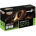 Видеокарта INNO3D RTX 5070 TWIN X2 12GB GDDR7 192bit 3xDP HDMI RTL, фото 1