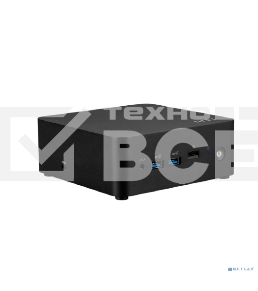 Компьютер MSI Cubi NUC 1M-098RU, черный, Intel Core 5 120U/16Gb/512Gb/IrisXE/WF6E/BT5.3/120W/AirCooling/W11P (9S6-B0B111-218)