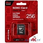 Флеш карта SecureDigital 256Gb QUMO QM256GSDXC10U1 SDXC Class 10 UHS-I U3 PRO, фото2