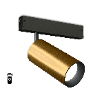 Управляемый светодиодный светильник для шинопровода Magnetic Ambrella light GL1233 GD золото IP20 24W 3000K-6400K 220V 36° D65*140 (Без ПДУ), фото8