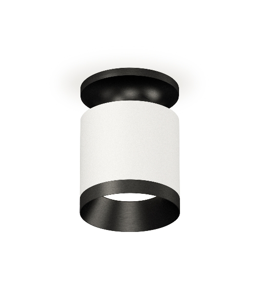 Светильник Ambrella Light XS7401083 SWH/PBK белый песок/черный полированный MR16 GU5.3 (N7926, C7401, N7031)