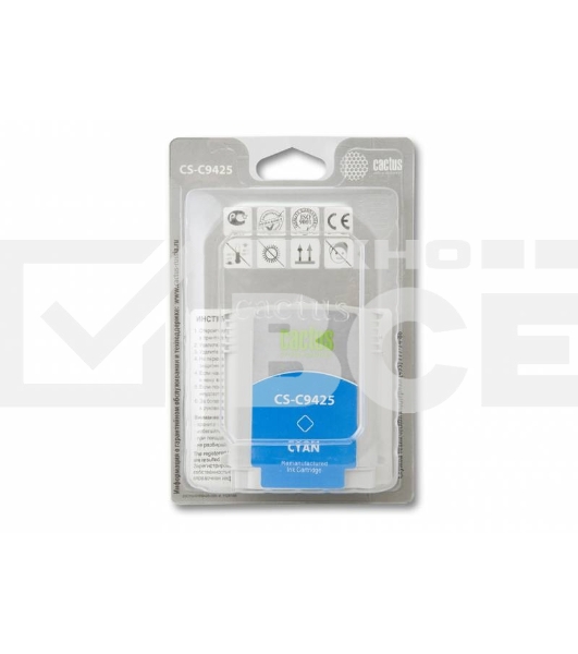 Картридж струйный Cactus CS-C9425 голубой для №85 HP DJ 30/130 (29ml)