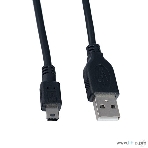 Кабель PERFEO USB2.0 A вилка - Mini USB 5P вилка, 1,8 м. (U4302), фото 1