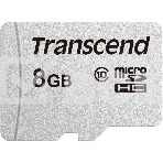 Флеш карта microSDHC 8Gb Class10 Transcend TS8GUSD300S w/o adapter, фото2