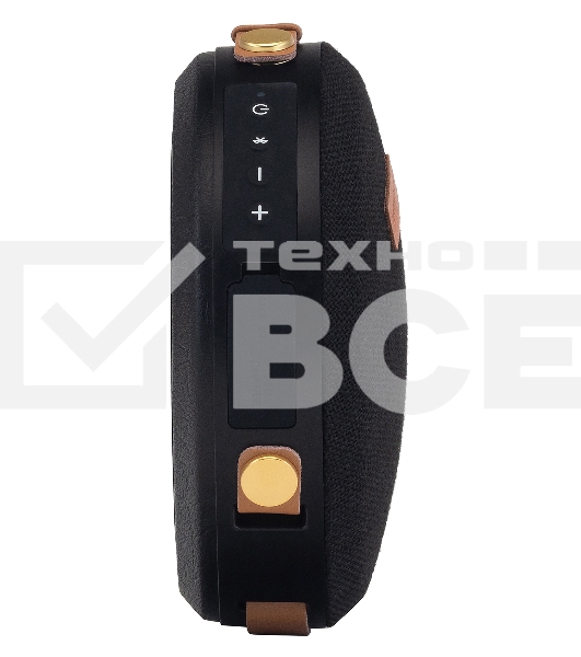 Колонка портатитвная Hyundai H-PAC500 черный 8W 1.0 BT/3.5Jack 10м 2200mAh