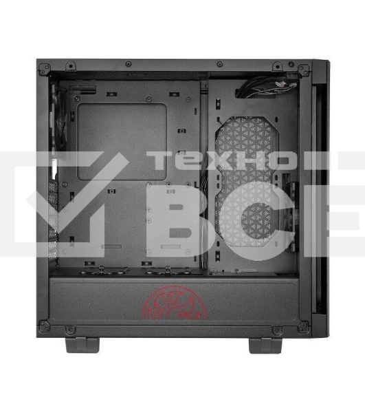 Компьютерный корпус XPG INVADER-BLACKCOLOR BOXWORLDWIDE (ATX, подсветка ARGB, 2  вентилятора 120мм, стеклянная боковая панель, черный)