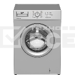 Стиральная машина Beko WRE 65P1 BSS серебристый, загрузка фронтальная 6 кг, 1000 об/мин., класс: А, фото 1