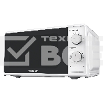 Микроволновая печь Hyundai HYM-M2044 белый, 20 л, 700 Вт, переключатели - поворотный механизм, фото10