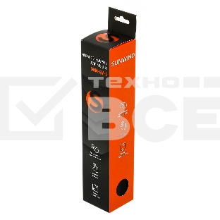 Коврик для мыши SunWind Gaming SWM-GM-L Средний черный/рисунок 350x280x3мм