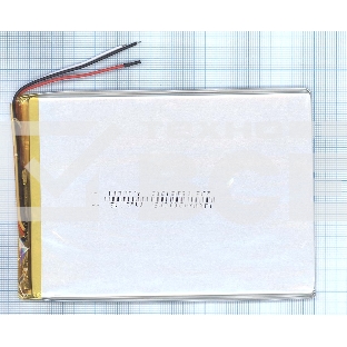 Аккумулятор Li-Pol (батарея) 3*95*137мм 3pin 3.7V/6000mAh