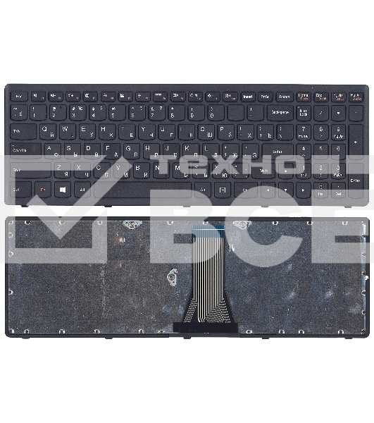 Клавиатура для ноутбука Lenovo G505s Z510 S510 черная
