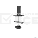 Настольное крепление Wize WDM1-32M для одного монитора 14'-32', VESA 75x75, 100x100, черный, фото 1