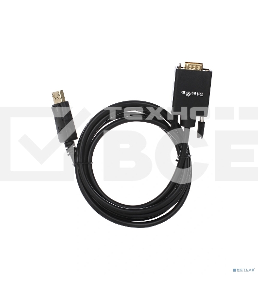Кабель-переходник DP --> VGA_M/M 1,8м Telecom