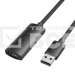 Активный кабель-удлинитель Vention USB 2.0 AM/AF с усилителем - 20м Черный, фото5