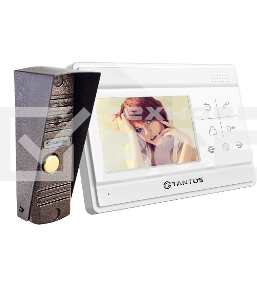 Комплект домофона Tantos Lilu kit белый