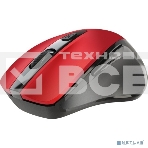Мышь беспроводная Defender Prime MB-053 красный, 1600 dpi, радиоканал, USB, кнопки - 6, фото3