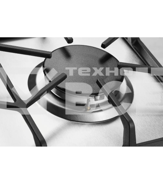 Встраиваемые газовые панели Kuppersberg FS 73 X, 4 конфорки, нерж. сталь