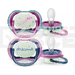 Пустышка Philips Avent ultra air, ночная, звезда/DREAMS, 6-18 мес., 2 шт., фото4