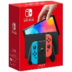 Игровая приставка Nintendo Switch OLED сине-красный, фото13