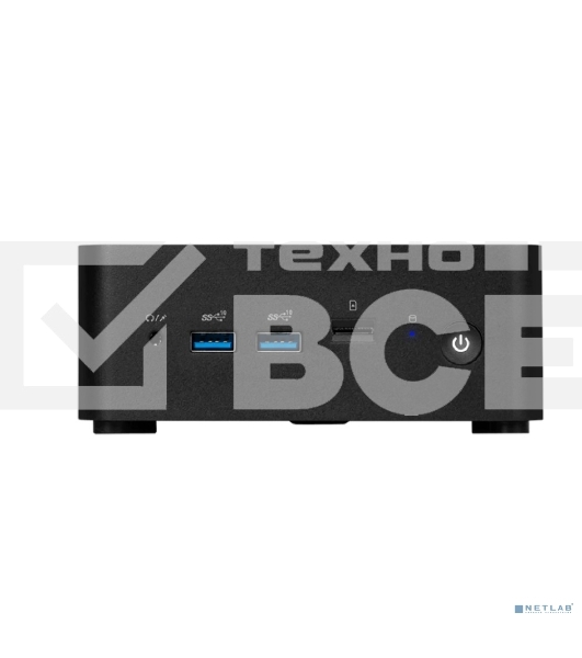 Компьютер MSI Cubi NUC 1M-098RU, черный, Intel Core 5 120U/16Gb/512Gb/IrisXE/WF6E/BT5.3/120W/AirCooling/W11P (9S6-B0B111-218)