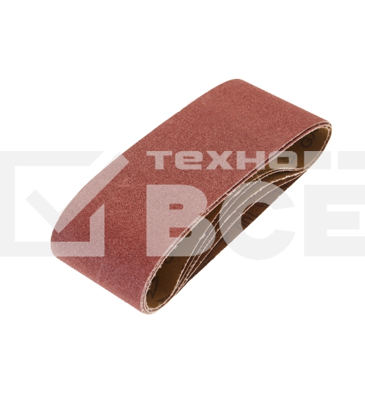 Лента шлифовальная бесконечная Kranz 75х457мм, P100 (5 шт/уп)