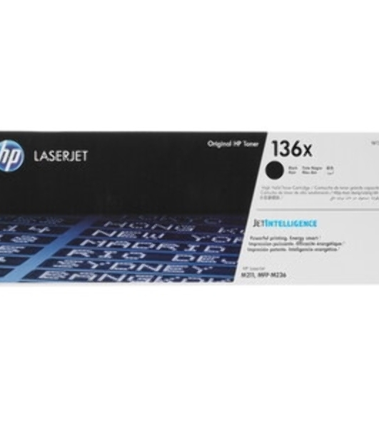 Картридж лазерный HP 136X черный Original LaserJet Toner Cartridge