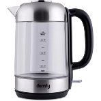 Чайник электрический Domfy DSM-EK401 1.8л. 2200Вт черный/прозрачный (корпус: стекло), фото14