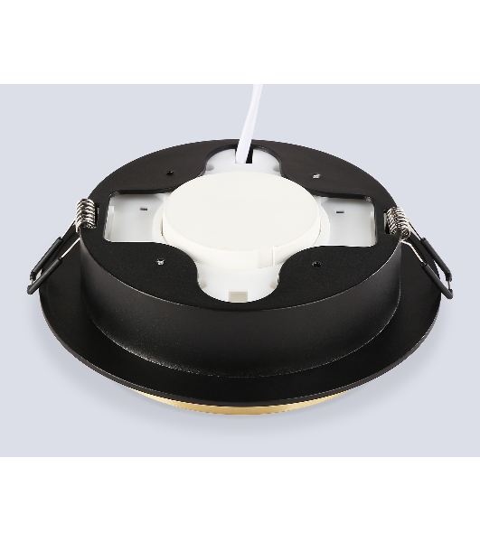 Светильник встраиваемый TU5020 BK/GD черный/золото IP20 GX70 D150*45