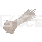 Стяжка нейлоновая Exegate EX253855RUS неоткрывающаяся CV-300W, 300 мм, упак. 100 шт белый, фото2