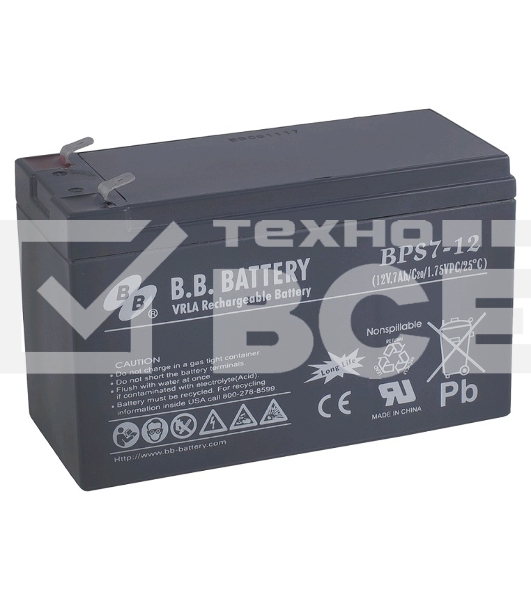 Батарея B.B.Battery BPS 7-12 (12V 7Ah)