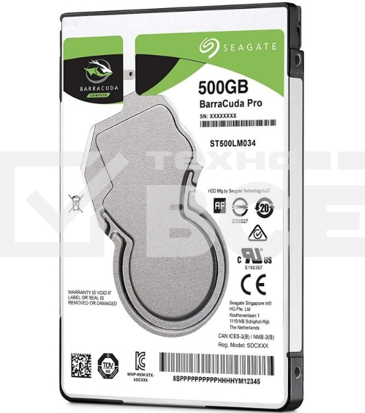 Жесткий диск Seagate HDD 500 Gb  BarraCuda ST500LM034 2.5