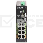 Коммутатор Dahua DH-LR2110-8ET-120 8-портовый ePoE, фото 1