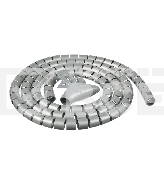 Кабельный органайзер Buro BHP CG155S Spiral Hose 15x1500mm Silver