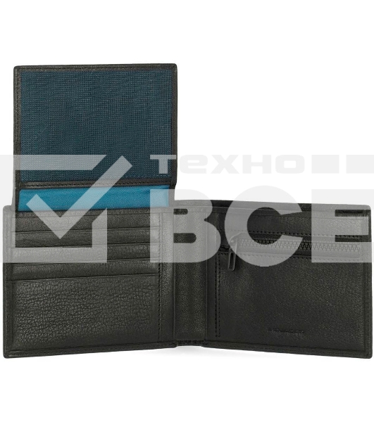 Кошелек мужской Piquadro Harper PU5761APR/N черный натур.кожа