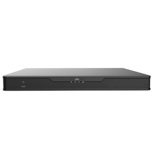 Видеорегистратор Uniview IP 16-ти канальный 4K; Входящий поток на запись до 320Мбит/с; Поддерживаемые форматы сжатия: Ultra 265/H.265/H.264; Запись: разрешение до 4K; HDD: 4 SATA3 до 6Тб; декодировани