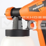 Краскопульт электрический PATRIOT SG500 HVLP 500 Вт., 100 DIN/сек, Расход 900 мл/мин., Резервуар: 1300 мл, фото8