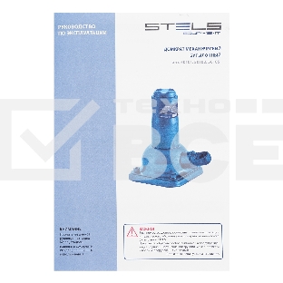 Домкрат механический бутылочный STELS, 2 т, h подъема 160–325 мм 50101