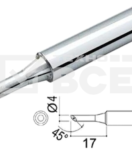 Жало для паяльника Quick QSS960-T-4CM