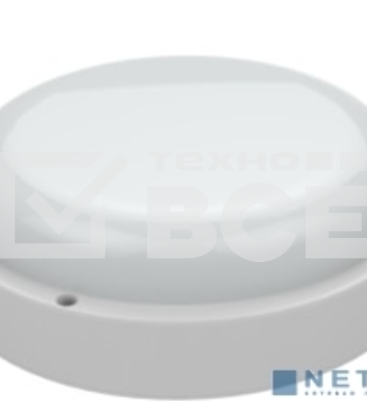 Св-к светодиодный GAUSS 126411308 IP65 D140*51 8W 700lm 6500K ЖКХ круглый 1/40