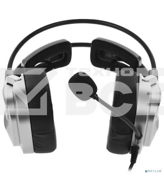 Наушники с микрофоном A4Tech Bloody G575 серый 2м мониторные USB оголовье (G575 USB/ GREY)