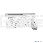 Клавиатура + мышь A4Tech Fstyler FB2535C клав:белый/серый мышь:белый/серый USB беспроводная Bluetooth/Радио slim, фото3