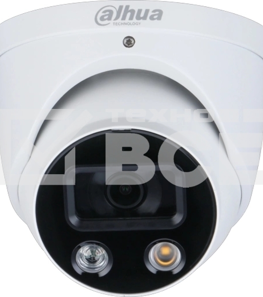 Камера видеонаблюдения IP Dahua DH-IPC-HDW3449HP-AS-PV-0360B-S5 3.6-3.6мм цв. корп.:белый/черный (DH-IPC-HDW3449HP-AS-PV-0360B)