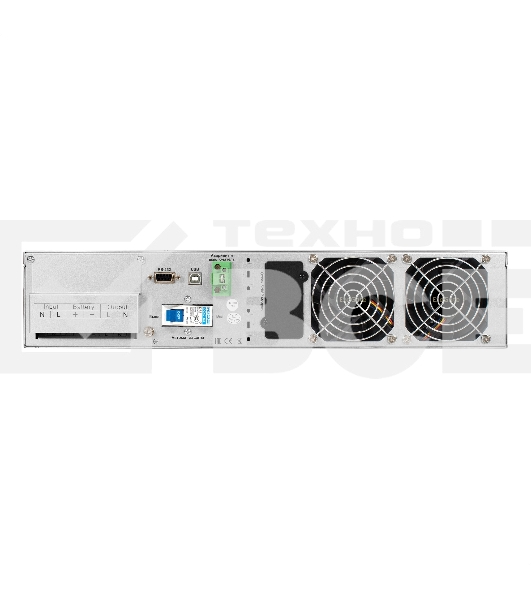 Источник бесперебойного питания On-line ExeGate PowerExpert ULS-575-10kVA.LCD.AVR.T.USB.RS232.SNMP.2U <10000VA/10000W, On-Line, PF=1, LCD, клеммы, RS232, USB, SNMP-slot, EPO, батареи внешние 192В/240В суммарной емкостью до 400Ah, Rackmount 2U/Tower, метал
