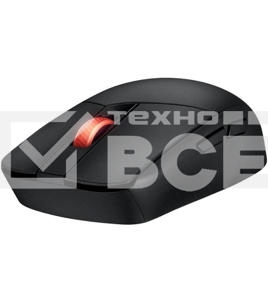 Мышь беспроводная ASUS ROG Strix Impact III Wireless черный, 36000 dpi, радиоканал, Bluetooth, USB, кнопки - 6