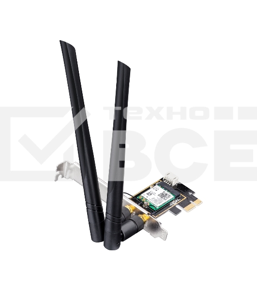 Сетевой адаптер Wi-Fi + Bluetooth Cudy WE3000 АХ5400 PCI Express (ант.внеш.съем) 2ант.