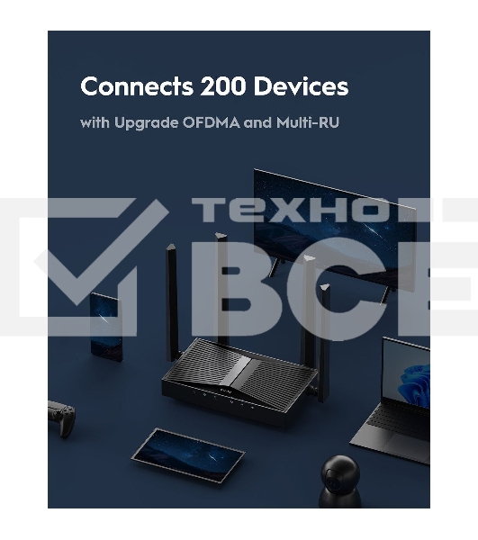 Маршрутизатор Cudy BE3600 2.5G Dual Band Wi-Fi 7 Mesh Router, Chipset Broadcom, 802.11be/ax/ac/a/b/g/n, 2882Mbps at 5GHz + 688Mbps at 2.4GHz, 1 x 2.5Gbps WAN Port, 4 x 10/100/1000Mbps Ports, 4 x 5dBi fixed antennas, WiFi router/AP/ Repeater/WISP Mode, PPT